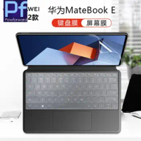 Silicone Keyboard Cover Screen film Laptop Protector For HUAWEI MateBook E (2022) 2-in-1 notebook PC 2022 12.6 inch
