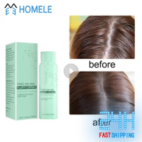 100ml Water Free Dry Shampoo Spray Air Fluffy Root Lifting Dark Tone Oil Control Hair Absorbing Refresh Beauty Health Styling