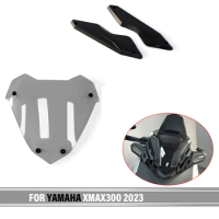 XMAX300 For Yamaha XMAX300 XMAX 300 2023 Motorcycle Windscreen Wind Shield Screens Windshield Front Wind Glass Deflector