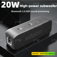 XDOBO Wing 2020 20W high-power audio Bluetooth speaker BT5.0 subwoofer Type-C USB DSP Sound TWS Soun