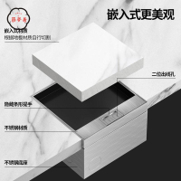 地插 隱藏式地插 純平超薄隱形地插座130型暗藏嵌入式大理石隱藏式不銹鋼防水插座特惠/免運 全館折扣 可開發票 售後保障 z5414