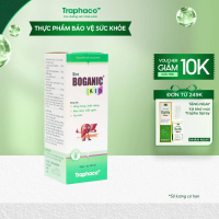 TPBVSK Siro Boganic Kid Traphaco - Hỗ Trợ: Giải Độc, Mát Gan Cho Bé, Giảm Nóng Trong, Hỗ Trợ Tiêu Ho