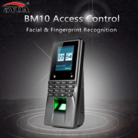 5YOA BM10 Biometric Facial Face Fingerprint Access Control WIFI Time Attendance Machine Electric Sensor Code System Door Lock