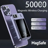 Magnetic Wireless Power Bank 20000mAh 22.5W Fast Charging External Battery Charger for Huawei Samsung IPhone 12 PD 20W Powerbank