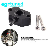 Auto Aluminum Vacuum Tap Boost Gauge Sensor Adaptor For AUDI VW SEAT SKODA 1.2 1.4 TSI Ea111 Engine 1.6 1.9 2.0 TDI