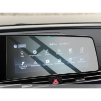 RUIYA for Elantra/Avante CN7 2021 2022 10.25 Inch Car Navigation Display Screen Protector Auto Interior Elantra Accessories