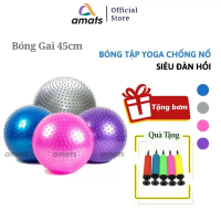 Bóng Gai 45cm  tập Gym,Yoga,Trẻ Nhỏ vận động phát triển IQ cho bé  Gai 45cm Cao Cấp Dày 2mm Chống Nổ