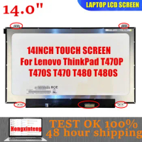 14.0INCH Laptop LCD Touch Screen For Lenovo ThinkPad T470P T470S T470 T480 T480S B140HAK01.0 FIT NV140FHM-T00 R140NWF5 R1,R6