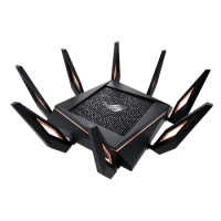 ASUS GT-AX11000 Tri-band Wi-Fi Gaming Router World's First 10 Gigabit With Quad-Core Processor 2.5G Gaming Port DFS WiFi 6