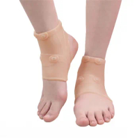 1Pc Foot Heel Pain Relief Sleeve Magnetic Therapy Ankle Care Belt Support Brace Heel Massager Foot Health Care