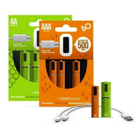 四入組3號USB充電電池 AA電池 3號/4號可選 市面通用款【Love Shop】【APP下單4%點數回饋】