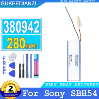 280mAh GUKEEDIANZI Battery 380942 (2 line) For Sony SBH54 Big Power Bateria