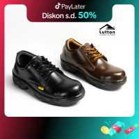 SEPATU SAFETY PRIA - PENDEK TALI high shoes besi  kerja  Boots Karet