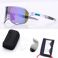 Sunglasses Cycling Glasses for Men Semi Frame Dirt Bike Goggles 100%UV Protection Motocross Shades Fashion Sunglasses Men/Women
