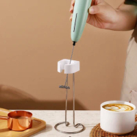 Frother Handheld Iron USB Rechargeable Milk Frother Mini Frother With  Stand,Kitchen Gift Hand Frother - AliExpress