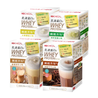 【聯華食品 KGCHECK】乳清蛋白飲X4盒(皇家奶茶/抹茶拿鐵/紅豆牛乳/水果優格/海鹽可可)