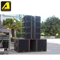 amplifier and speakers power Line array speaker KR208 with ks28 subwoofer speaker dual 18 inch clear sound system