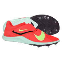 NIKE ZOOM RIVAL JUMP 男女田徑釘鞋-跳遠/三級跳/撐竿跳 DR2756-600 螢光紅淺黃