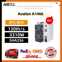 brand new Bitcoin Miner Avalon A1466 130th 3310w SHA-256 Crypro Rig Mining crypto Asic Miner