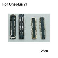 2PCS FPC connector For oneplus 7T 7 T LCD display screen on Flex cable on mainboard motherboard For oneplus7T One plus 7T
