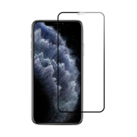 iPhone 11 Pro 保護貼手機絲印滿版全膠9H玻璃鋼化膜(iPhone11Pro鋼化膜 iPhone11Pro保護貼)