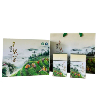 【和平農會】台灣茶王梨山茶端午節禮盒X1盒(三星比賽茶150gX2罐/盒 附提袋)