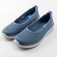 Skechers 休閒鞋 Max Cushioning Lite 女鞋 灰藍 透氣 娃娃鞋 136701NVY 現貨