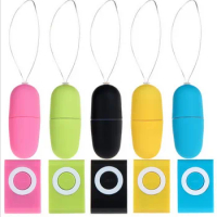 5 Color Waterproof Portable Remote Control Wireless MP3 Vibrator Egg Vibrator Clitoral G Spot Stimulators Sex Toys for Women