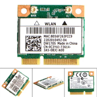 Mini PCI for EXPRESS Wifi Card Wlan Adapter for Dell Laptop QCWB335 DW1705 CN-0C