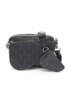 Christian Dior Pre-Loved Christian Dior CD Diamond Shoulder bag PVC leather black