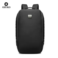 OZUKO Men Backpack USB Charging Travel Bag Anti theft Fashion Waterproof Backpacks for Teenager Male Laptop Backpack Mochila New