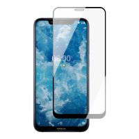 Nokia8.1 高品質9D玻璃鋼化膜黑邊透明保護貼玻璃貼(Nokia 8.1保護貼Nokia 8.1鋼化膜)