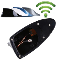 Universal Car Radio Shark Fin Antenna Radio AM FM Signal Design For All Automobiles Aerials Auto Exterior Styling Accessories