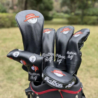 Golf  Golf Wood Club Cover Fisherman Driver Iron Wood Club Protective Cover Semicircular Straight Pu