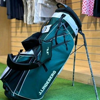 Stand Bag Golf J Lindeberg Flare Color Block Original 6 Divider DarkGreen