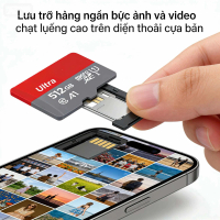 512GB MicroSDXC cho Điện Thoại Samsung/Android - Tương thích tối ưu, mở rộng bộ nhớ lên đến 512GB ch