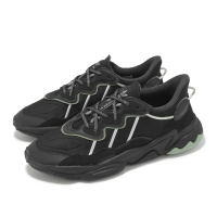 【adidas 愛迪達】休閒鞋 Ozweego 男鞋 黑 白 緩衝 拼接 復古 愛迪達(HP6336)