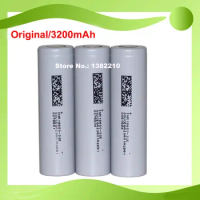 50PCS/LOT High Quality A Grade DMEGC INR1860-32E 3.7V 3200mAh Max 10A Discharge For E-Bike Battery Pack