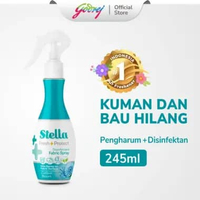Stella Fabric Spray Cotton Bloom 200 + 45 ml - Disinfektan Pengharum Kain