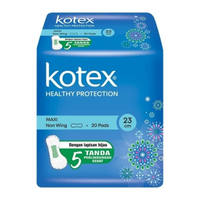 KOTEX - 綿柔纖巧無翼日用衛生巾23CMX20S
