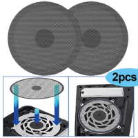 2 Pack Fan Dust Filter Anti-Dust Cover Breathable Ventilation Dustproof Filter Cover for Playstation 5 Slim Disc&amp;Digital Edition