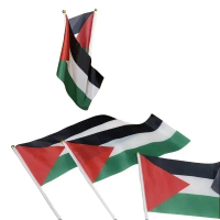 Bendera Tangan Palestin Kualiti Terbaik Fabrik