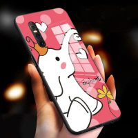 เคสสำหรับ VIVO X27 VIVO X27 Pro ฝาหลังกระจกนิรภัยแบบแข็งลายช้าง เคสป้องกันไฮบริดกันกระแทก