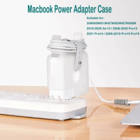 Charger Protective Case Cover for 2020 Air Pro 13 M1 for Macbook Air Pro 13 15 16 inch Adapter Power Protector Case Cord Winder