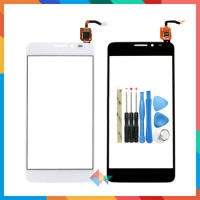 High Quality 5.0" For Alcatel One Touch Idol X OT6040 6040 6040D Touch Screen Digitizer Front Glass Lens Sensor Panel