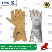 Sarung Tangan Las Suhu Tinggi Redram Premium Heat Reflective #RDP2385L