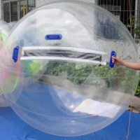 Free Shipping 0.8mm TPU Inflatable Walking Water Ball 2m Dia Human Hamster Ball Giant Inflatable Ball Zorb Ball For Sell