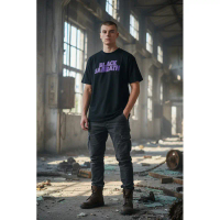 เสื้อยืด 1 ตัว ผ้าฝ้าย 100% ลายโลโก้ Black Sabbath Never Say Die ของ Toxic