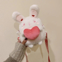 Tas Boneka Kelinci/Tas Rantai Anak Remaja Boneka Motif Kelinci Aksesoris Cantik Fashion