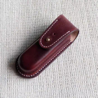 Hand Made Leather Belt Pouch for 111mm Victorinox Swiss Army Knife